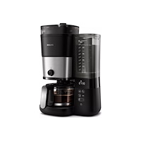 Philips Philips All-in-1 Brew HD7900 - kaffemaskin - svart/silver