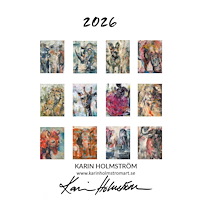 Karin Holmström Konstkalender "Wild in Africa" 2026 (bok, spiral)