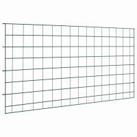 vidaXL Dammskydd Set 5 pcs Grön 100 x 50 cm Stål