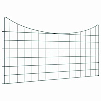 vidaXL Dammskydd Set 5 pcs Grön 100 x 50 cm Stål