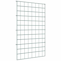 vidaXL Dammskydd Set 8 pcs Grön 50 x 80 cm Stål