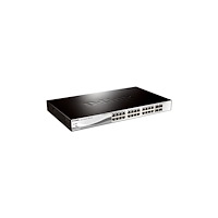 D-Link Systems D-Link Web Smart DGS-1210-28 - switch - 24 portar - Administrerad - rackmonterbar