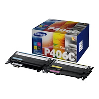 HP HP CLT-P406C - 4-pack - svart, gul, cyan, magenta - original - tonerkassett (SU375A)