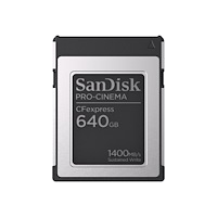SANDISK SanDisk PRO-CINEMA - flash-minneskort - 640 GB - CFexpress, typ B