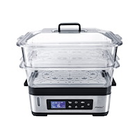 Steba Elektroger?te Steba DG 2 - ångkokare - rostfritt stål svart