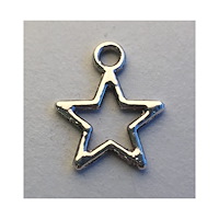 Natur & Kultur Läromedel och Akademi ABC-klubben Hängen FK Stjärnor 30 st Berlock antiksilver 14x11mm