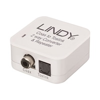 Lindy LINDY SPDIF Digital / Toslink Audio Converter - medieomvandlare