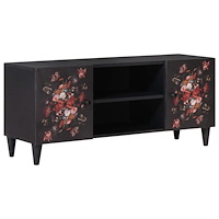 vidaXL Förvaringsskåp med lagring Flerfärgsdesign 105 x 33,5 x 46 cm