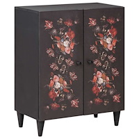 vidaXL Förvaringsskåp Flerfärgsdesign 60 x 33.4 x 75.1 cm