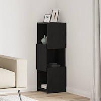 vidaXL Hörnskåp Vit 30,5x30x95cm Konstruerat trä