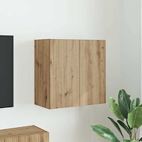 vidaXL TV Vägghylla Artisan Ek 59,5 x 31 x 60 cm Konstruerat trä