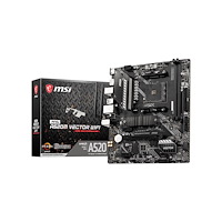 MSI MSI MAG A520M VECTOR WIFI - moderkort - micro ATX - Socket AM4 - AMD A520