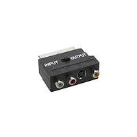 Inline InLine 89953, SCART (21-pin), 3 x RCA + S-Video, Hankoppling...