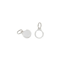 Brodit Brodit 216215, Ring, Vit, Key finder ring, Apple AirTag, 34...