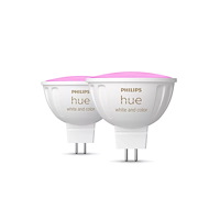 Philips Philips Hue White and Color Ambiance - LED-spotlight - form: MR16 - GU5.3 - 6.3 W - flerfärgad/varmt till kallt vitt lju...