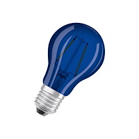 LEDVANCE OSRAM - LED-glödlampa med filament - form: A60 - E27 - 2.5 W - blått ljus - 9000 K