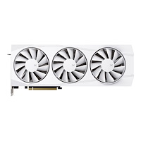 XFX XFX QuickSilver Radeon RX 9070XT - Gaming Edition - grafikkort - Radeon RX 9070 XT - 16 GB - vit