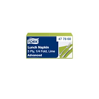 TORK Servett TORK Lunch 3-lags lime 150/fp