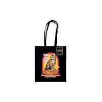 Pyramid International Steven Rhodes (Talk To Your Cat) Black Tote Bag
