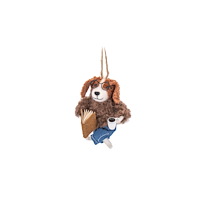 SASS & BELLE Relaxing Dog Felt Decoration