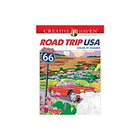 Dover publications inc. Creative Haven Road Trip USA Color by Number (häftad, eng)