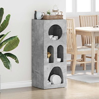 vidaXL Sideboard Betonggrå 40 x 35 x 100.5 cm Konstruerat trä