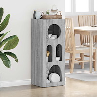 vidaXL Sideboard Grå Sonoma 40 x 35 x 100.5 cm Konstruerat trä