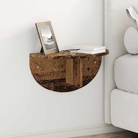 vidaXL Vägg hylla Gammalt trä 38 x 19 x 19 cm Konstruerat trä