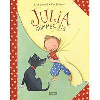 Eva Eriksson Julia gömmer sig (inbunden)