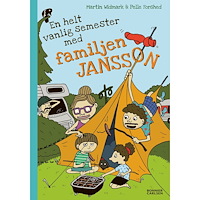 Martin Widmark En helt vanlig semester med familjen Jansson (inbunden)