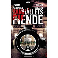 Rickard Carlsson Samhällets fiende (bok, danskt band)