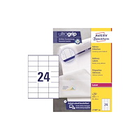 AVERY Avery L7180 - adresslappar - 2400 etikett (er) - 70 x 36 mm
