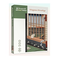 Pomegranate Europe Ltd Utagawa Hiroshige 500-Piece Jigsaw Puzzle