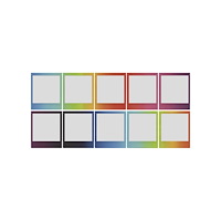 Fujifilm Fujifilm Instax Square Rainbow färgfilm för snabbframkallning - 10