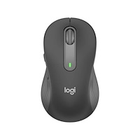 Logitech Logitech Signature M650 L - mus - stor storlek - 2.4 GHz, Bluetooth - grafit