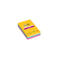 Post-it Post-it Super Sticky Large Notes Carnival, linjerede, 101 x...