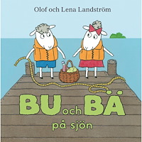 Olof Landström Bu och Bä på sjön (bok, kartonnage)