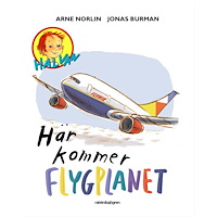 Arne Norlin Här kommer flygplanet (bok, kartonnage)