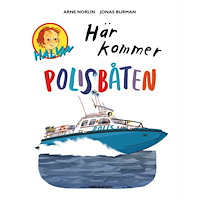 Rabén & Sjögren Här kommer polisbåten (bok, kartonnage)