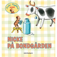 H. A. Rey Nicke på bondgården (bok, board book)