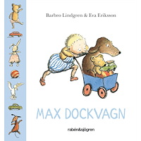 Barbro Lindgren Max dockvagn (bok, board book)