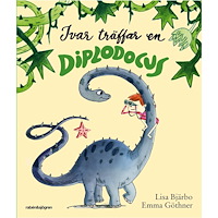 Lisa Bjärbo Ivar träffar en diplodocus (inbunden)