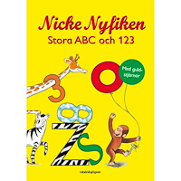 H. A. Rey Nicke Nyfiken Stora ABC och 123