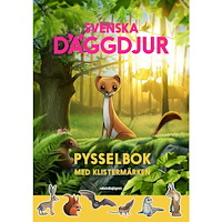 Martin Emtenäs Svenska däggdjur : pysselbok med klistermärken