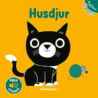 Rabén & Sjögren Husdjur. Peka - lyssna (bok, board book)