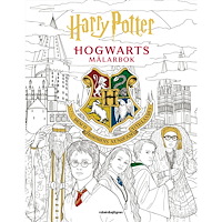 J.K. Rowling Harry Potter Hogwarts målarbok (häftad)