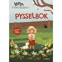 Astrid Lindgren Lotta på Bråkmakargatan pysselbok : med klistermärken (häftad)