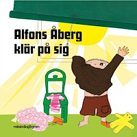 Rabén & Sjögren Alfons Åberg klär på sig (bok, board book)
