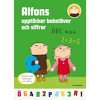 Rabén & Sjögren Alfons upptäcker bokstäver och siffror : pysselbok (häftad)