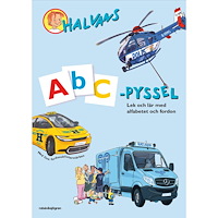 Arne Norlin Halvans ABC-pyssel : med klistermärken (häftad)